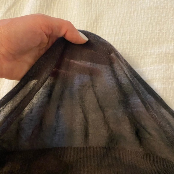 All Saints cardigan Brown Sheer Open Cardigan - Picture 8 of 8